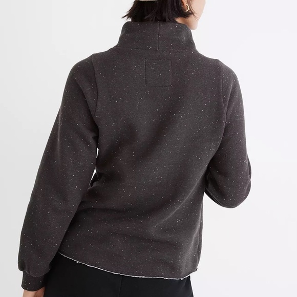 Madewell MWL Betterterry Relaxed Turtleneck Sweatshirt - Picture 3 of 7